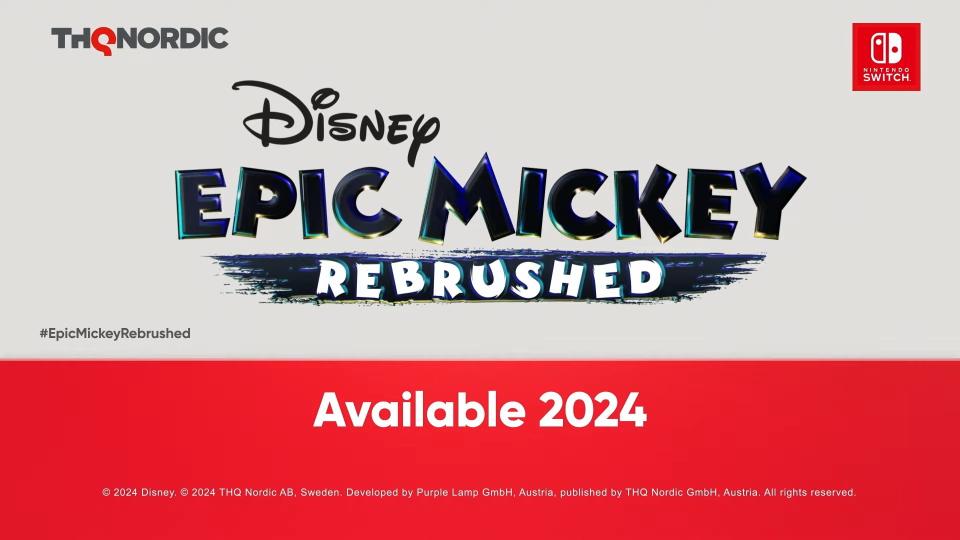 El remake de Epic Mickey llegará a Switch este año