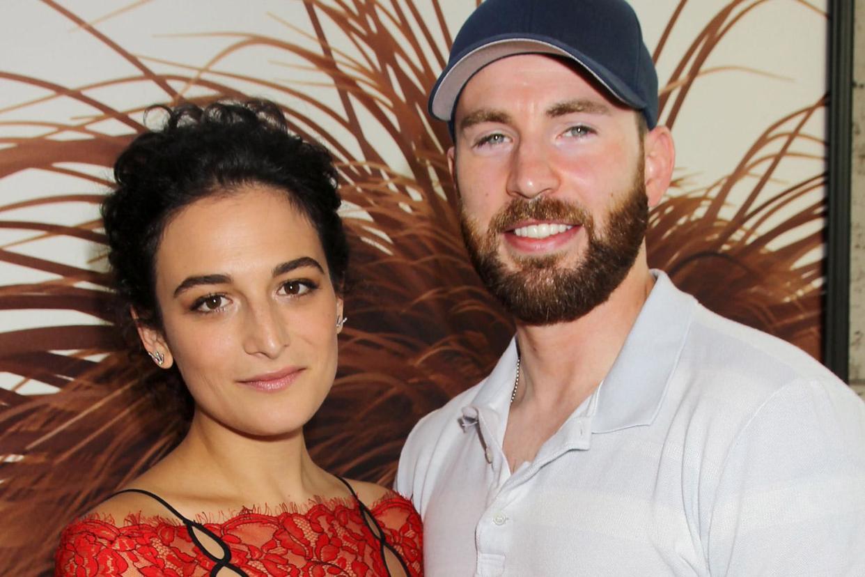 Split: Jenny Slate and Chris Evans have reportedly ended their romance for the second time: Dave Allocca/Starpix/REX