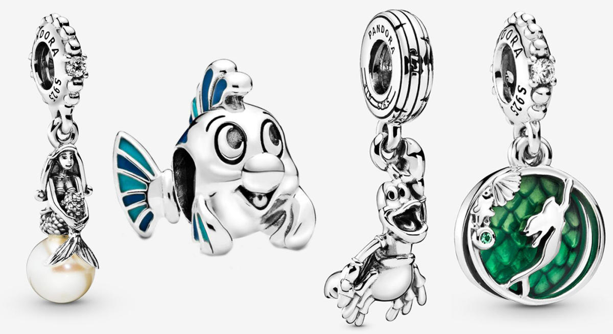 Calling all Disney fans Pandora have launched a Little Mermaid collection
