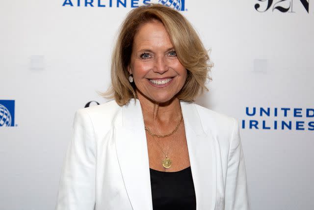 <p>Santiago Felipe/Getty </p> Katie Couric.