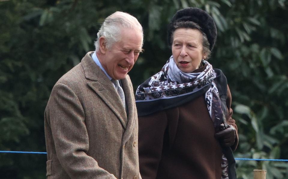 King Charles and Princess Anne - Paul Marriott