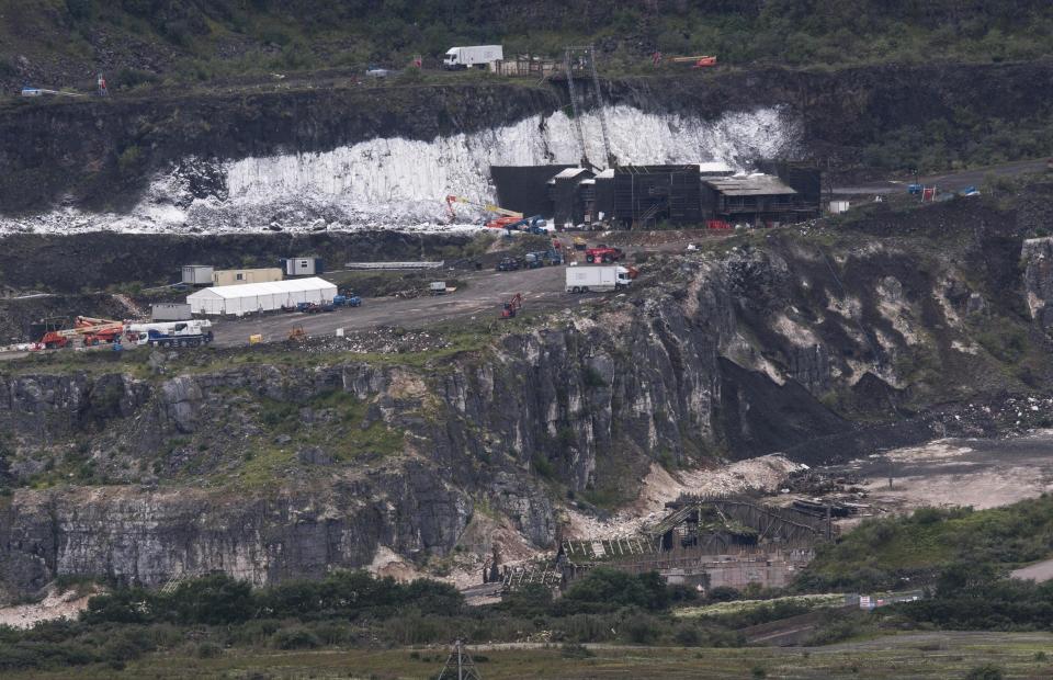 The Wall and Castle Black—Magheramorne Quarry, Northern Ireland