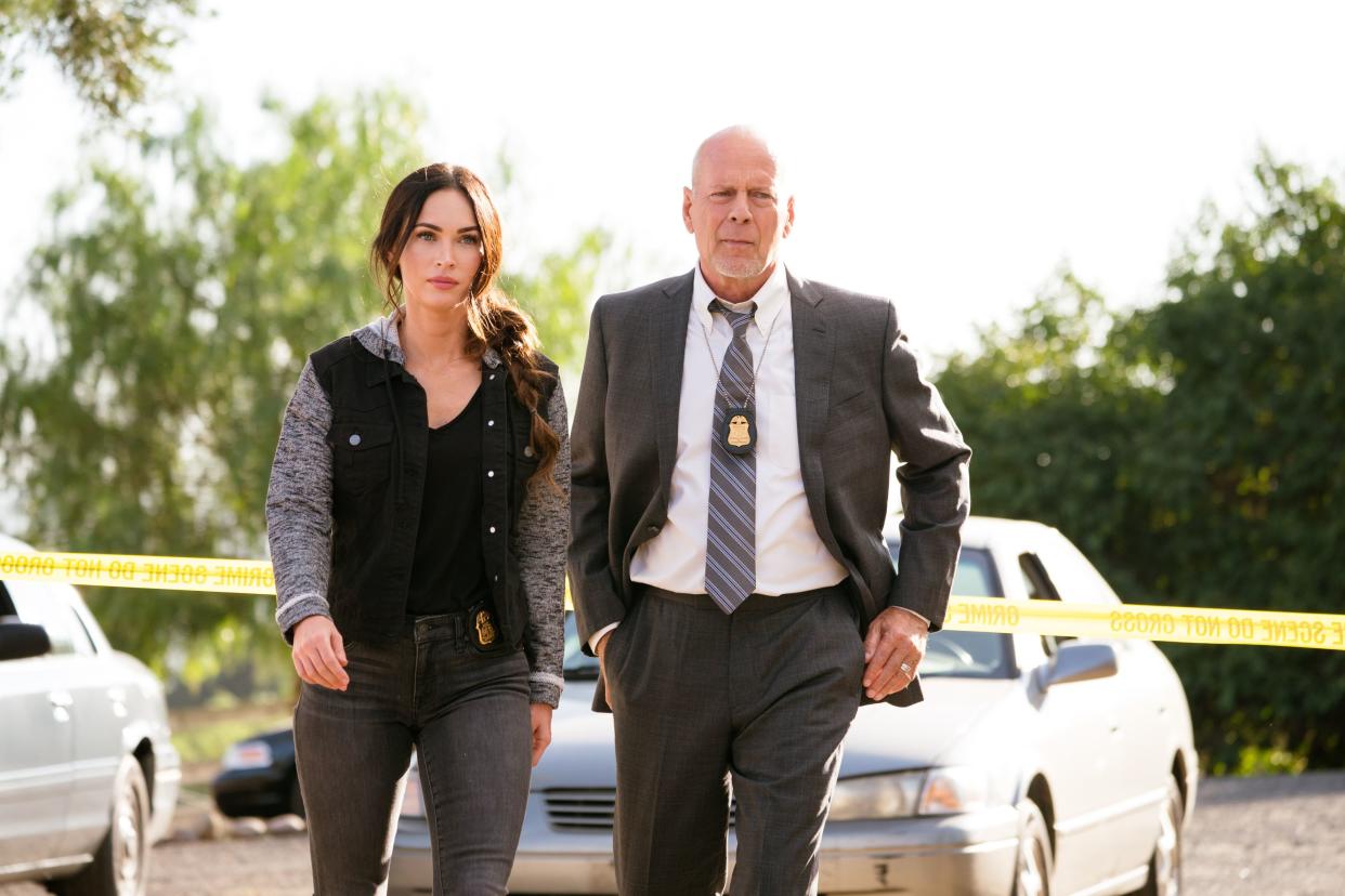 Megan Fox and Bruce Willis in Midnight in the Switchgrass (Lionsgate UK)