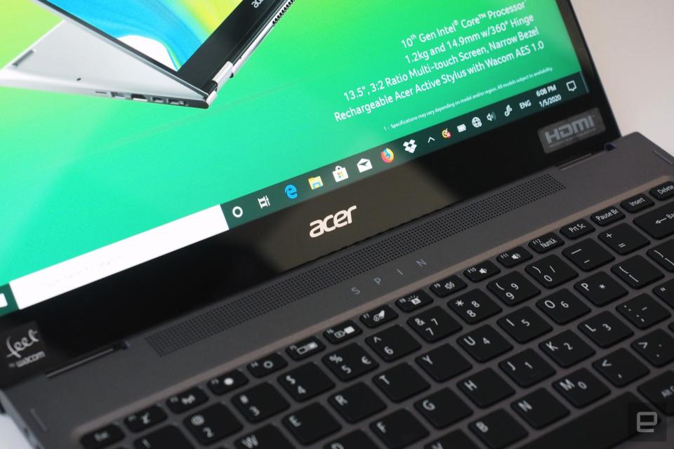 Acer Spin 5 hands-on