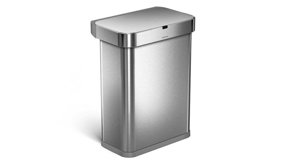 Simplehuman Voice Activated Trash Can - Credit: Photo: Courtesy of Simplehuman