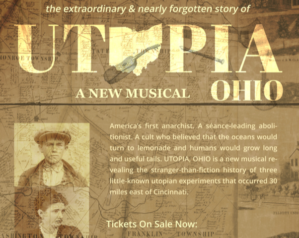 The new musical 'Utopia, Ohio' opens at the Carnegie Center in Columbia Tusculum this weekend.