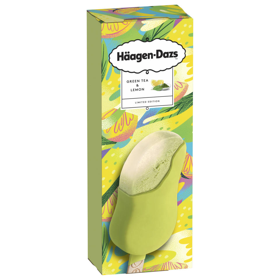 Häagen-Dazs™全新脆皮雪糕批清新登場！士多啤梨抹茶脆皮雪糕批+檸檬抹茶脆皮批 滿足一條件更送LANEIGE皇牌睡眠面膜