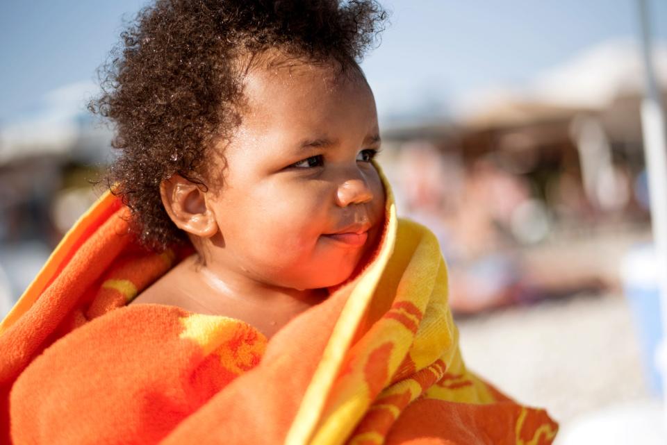 Shake Off the Salty Seawater With These Soft and Absorbent Beach Towels for Kids