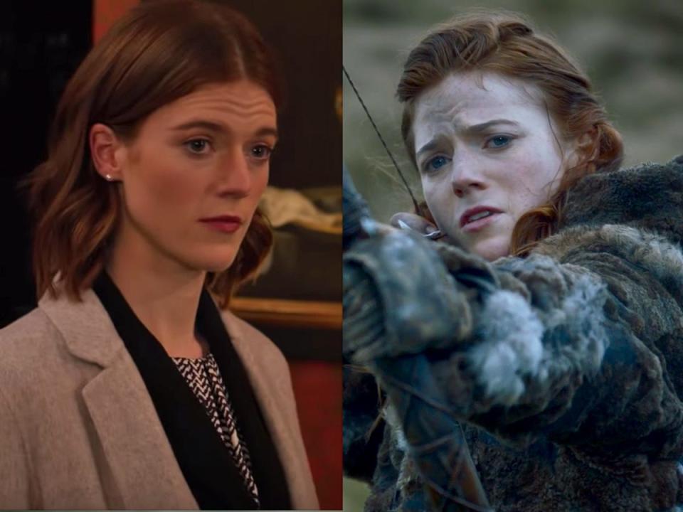 Rose Leslie The Good Fight Game of Thrones CBS and HBO 