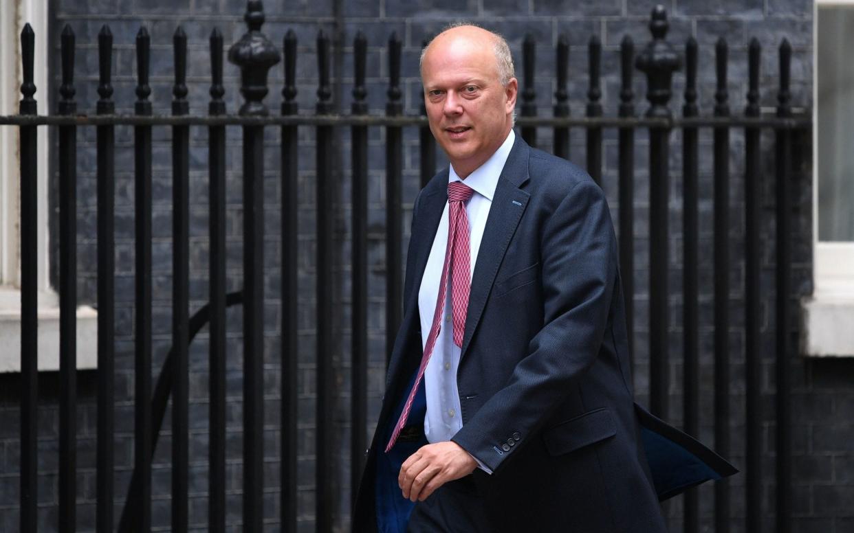 Chris Grayling, the Transport Secretary - Getty Images Europe