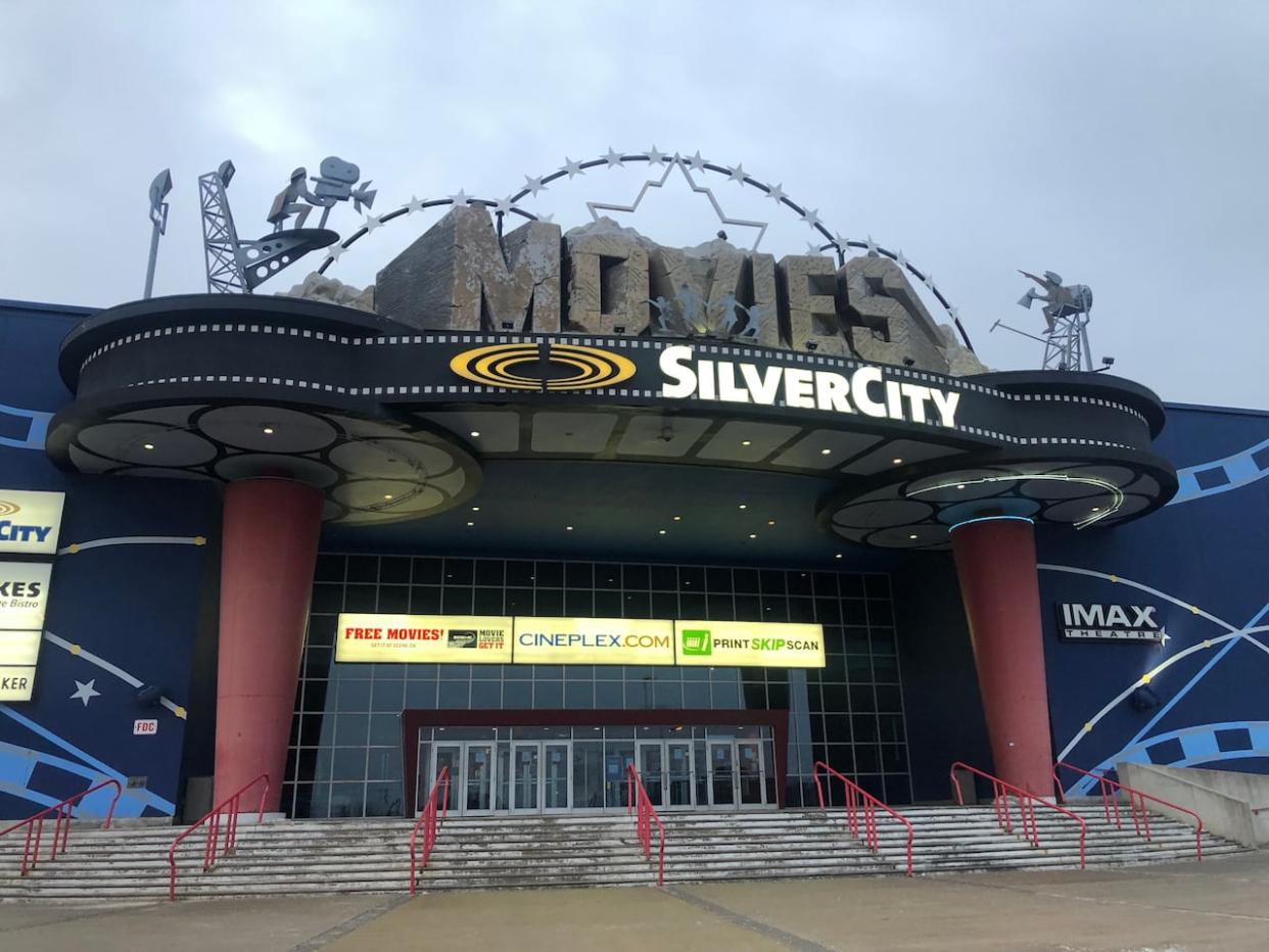 Cineplex is closing its Walker Road location based on pre-pandemic attendance levels.  (Jacob Barker/CBC News - image credit)