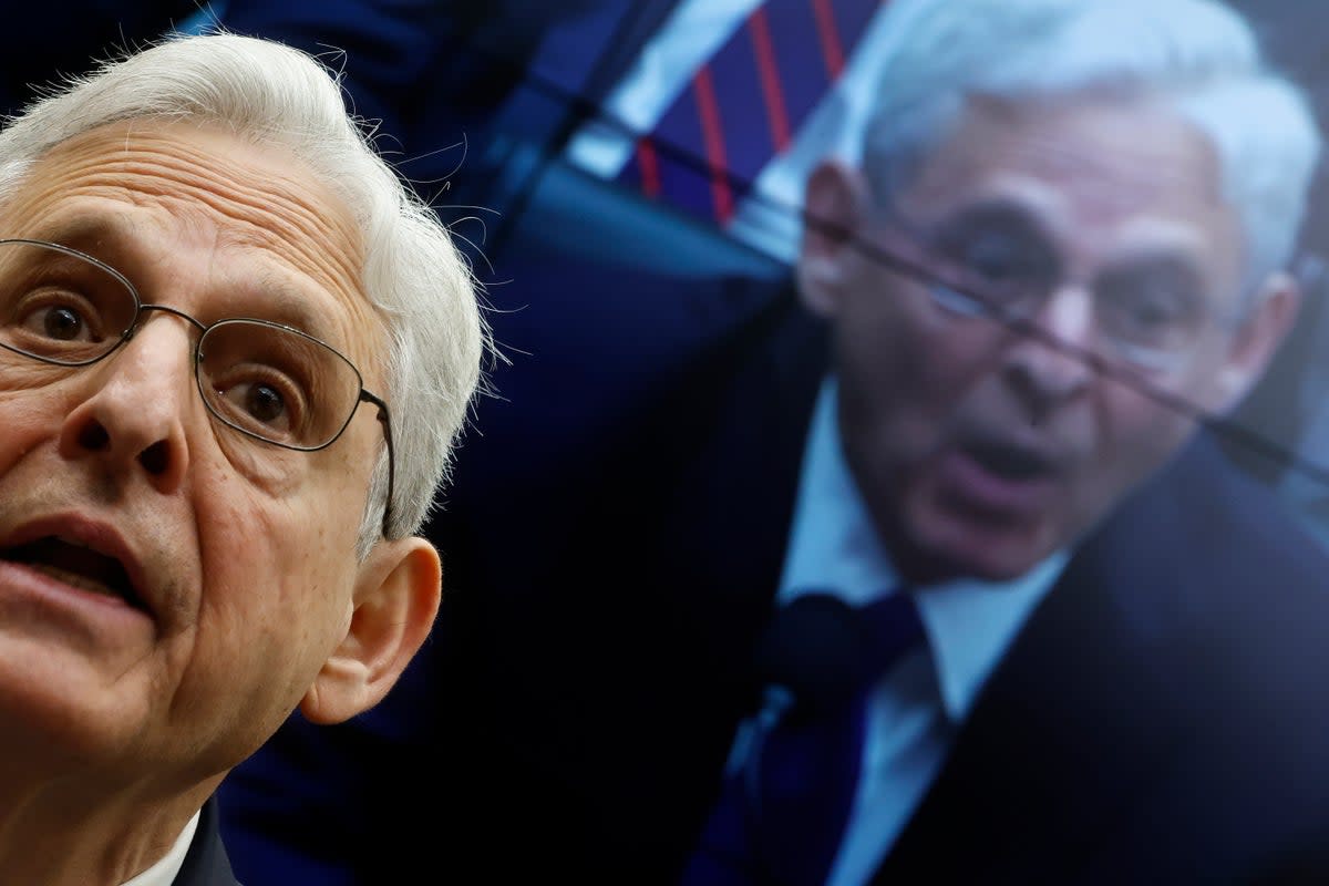 US Attorney General Merrick Garland testifies before the House Judiciary Committee in the Rayburn House Office Building on Capitol Hill on June 04, 2024 in Washington, DC (Getty Images)