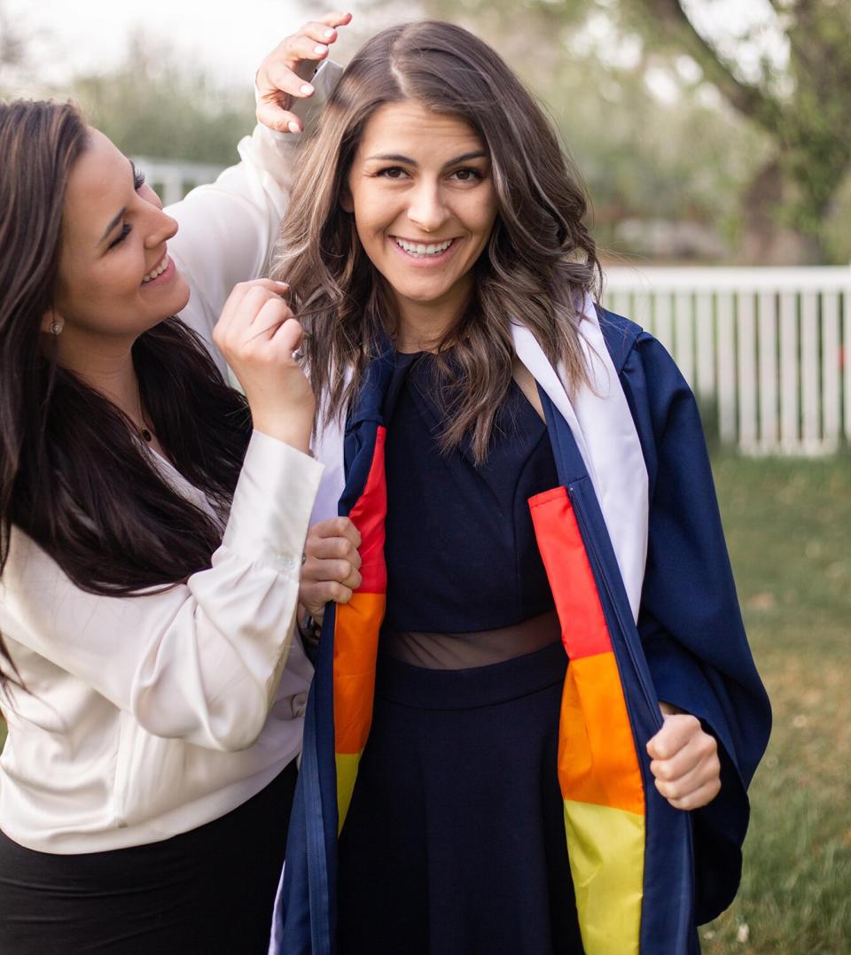 Jillian Orr, BYU Graduate Sews Rainbow Flag Into Graduation Gown to Protest School’s LGBTQ Policies