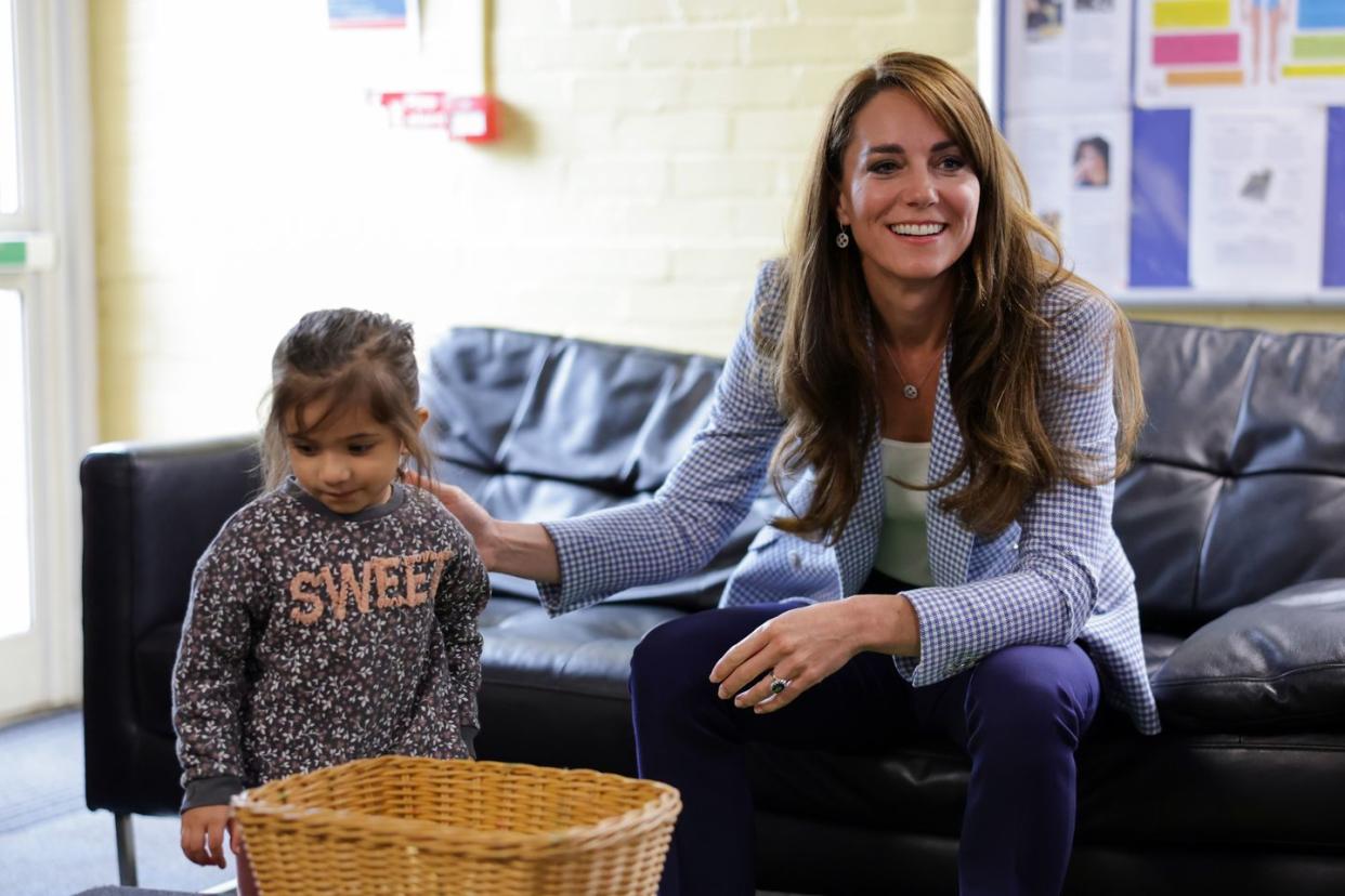 the princess of wales visits the windsor family hub