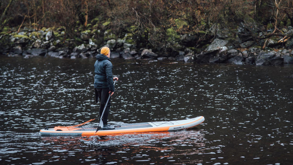  Shark SUPs Touring inflatable stand-up paddle board review. 