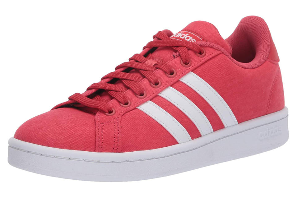 adidas, red sneakers