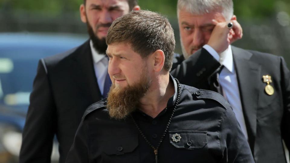 Ramzan Kadyrov, le 7 mai 2018 &#xe0; Moscou (Russie) - SERGEI SAVOSTYANOV / SPUTNIK / AFP