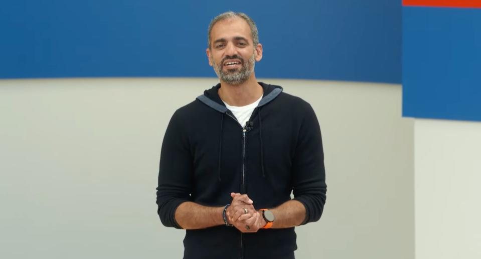 Sameer Samat Google I/O event