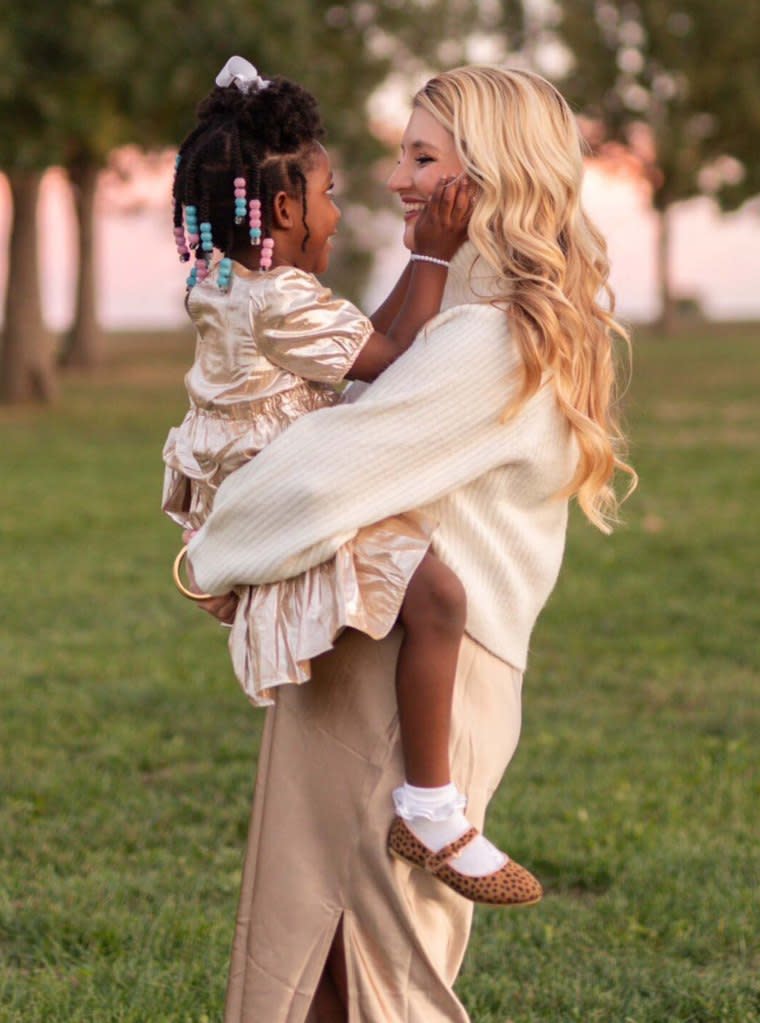 Mariah enjoys empowering Zadie by coiffing her hair in styles she loves.