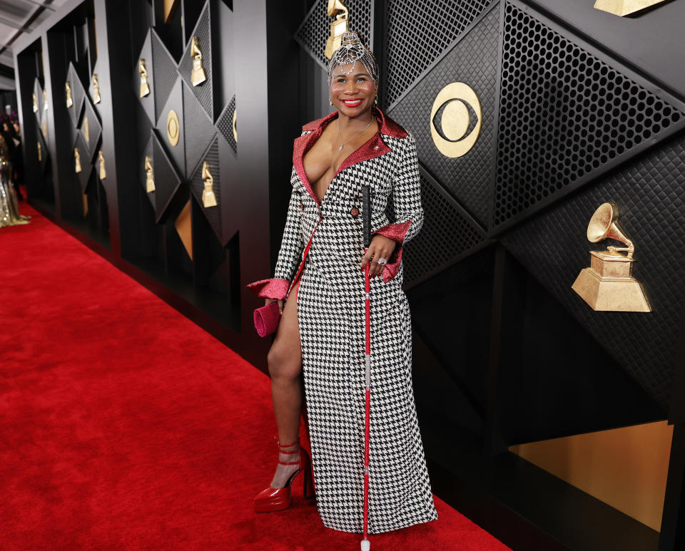 LOS ANGELES, CALIFORNIA - FEBRUARY 04: Lachi attends the 66th GRAMMY Awards at Crypto.com Arena on February 04, 2024 in Los Angeles, California. (Photo by Neilson Barnard/Getty Images for The Recording Academy)