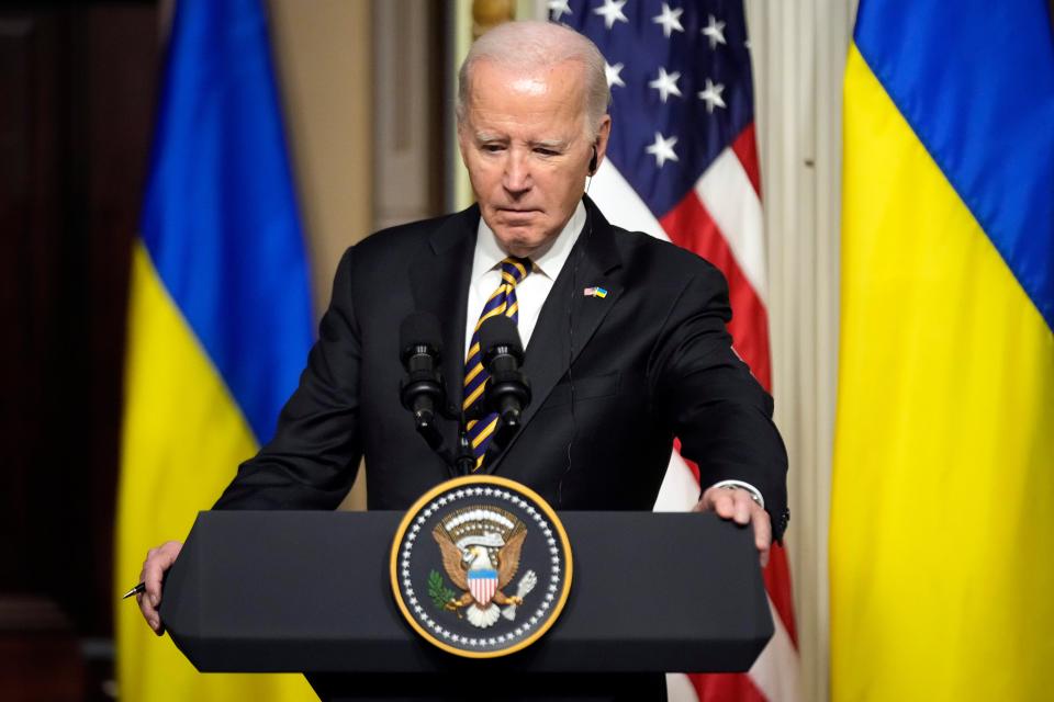 Biden US Ukraine (Copyright 2023 The Associated Press. All rights reserved)