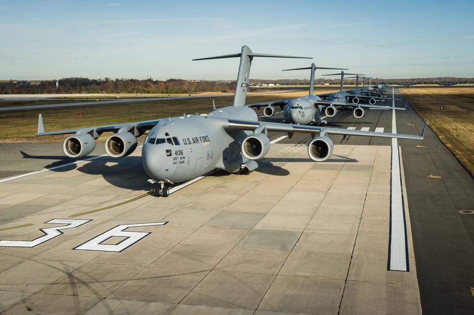 The 305th Air Mobility Wing. (Russ Meseroll/U.S. Air Force)