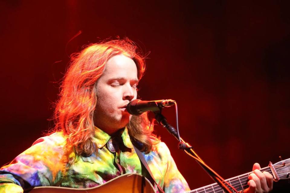 Billy Strings played the first of two sold-out Rupp Arena concerts April 26, 2024, in Lexington, Ky.