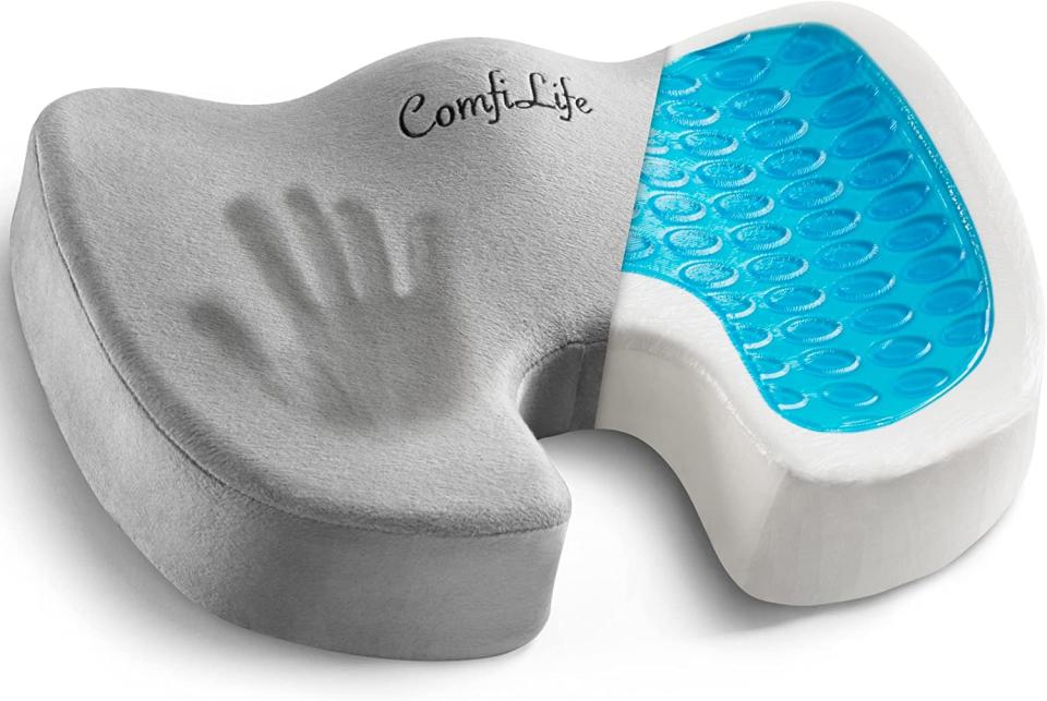 ComfiLife-Gel-Enhanced-Seat-Cushion-Non-Slip-Orthopedic-Gel-Memory-Foam-Coccyx-Cushion-for-Tailbone-Pain-Improve-Focus-Amazon