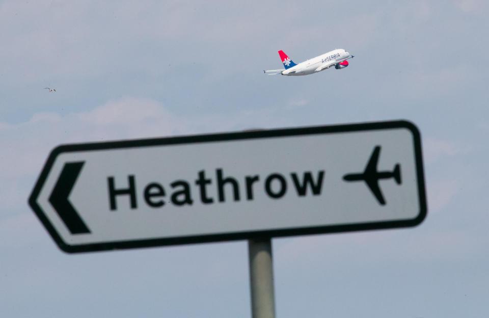 <em>Fly away – Heathrow, the UK’s busiest airport, will welcome almost 130,000 departing passengers on Friday</em>