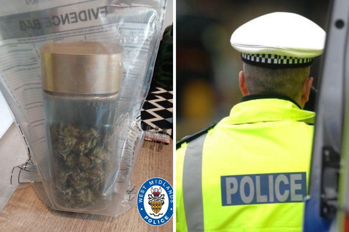 Air weapons and cannabis seized in early morning police raid in Norton <i>(Image: West Midlands Police)</i>