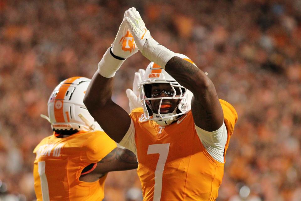 Arion Carter. Tennessee Volunteers versus Kent State Golden Flashes on Sept. 14, 2024 at Neyland Stadium. Photo by Dan Harralson, Vols Wire