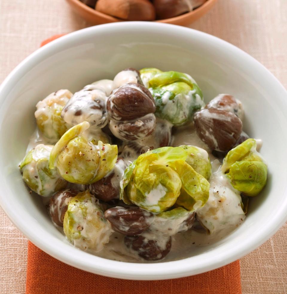 brussels sprouts with chestnuts