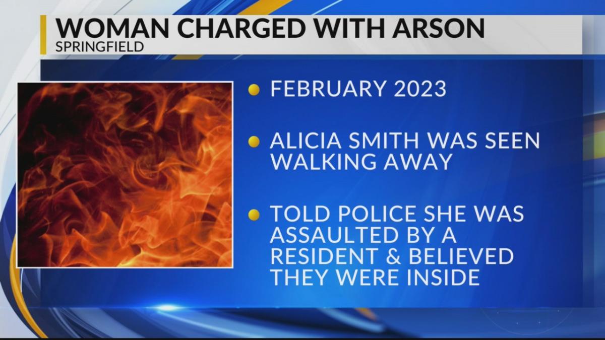 Springfield Woman Charged With 2nd Degree Arson 