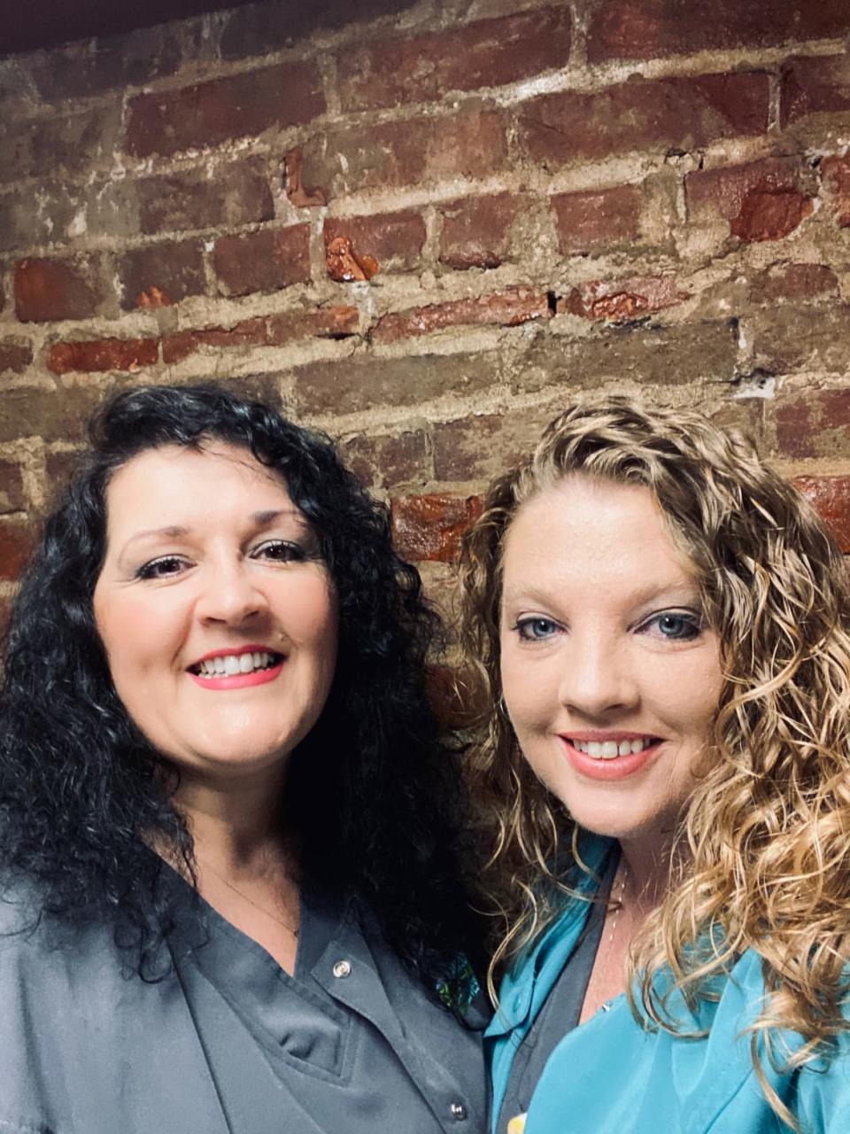 <div class="inline-image__caption"><p>Melissa Justice, nurse at Williamson Health and Wellness Center (left) and Samantha Runyon (right), community health worker.</p></div> <div class="inline-image__credit">Courtesy </div>