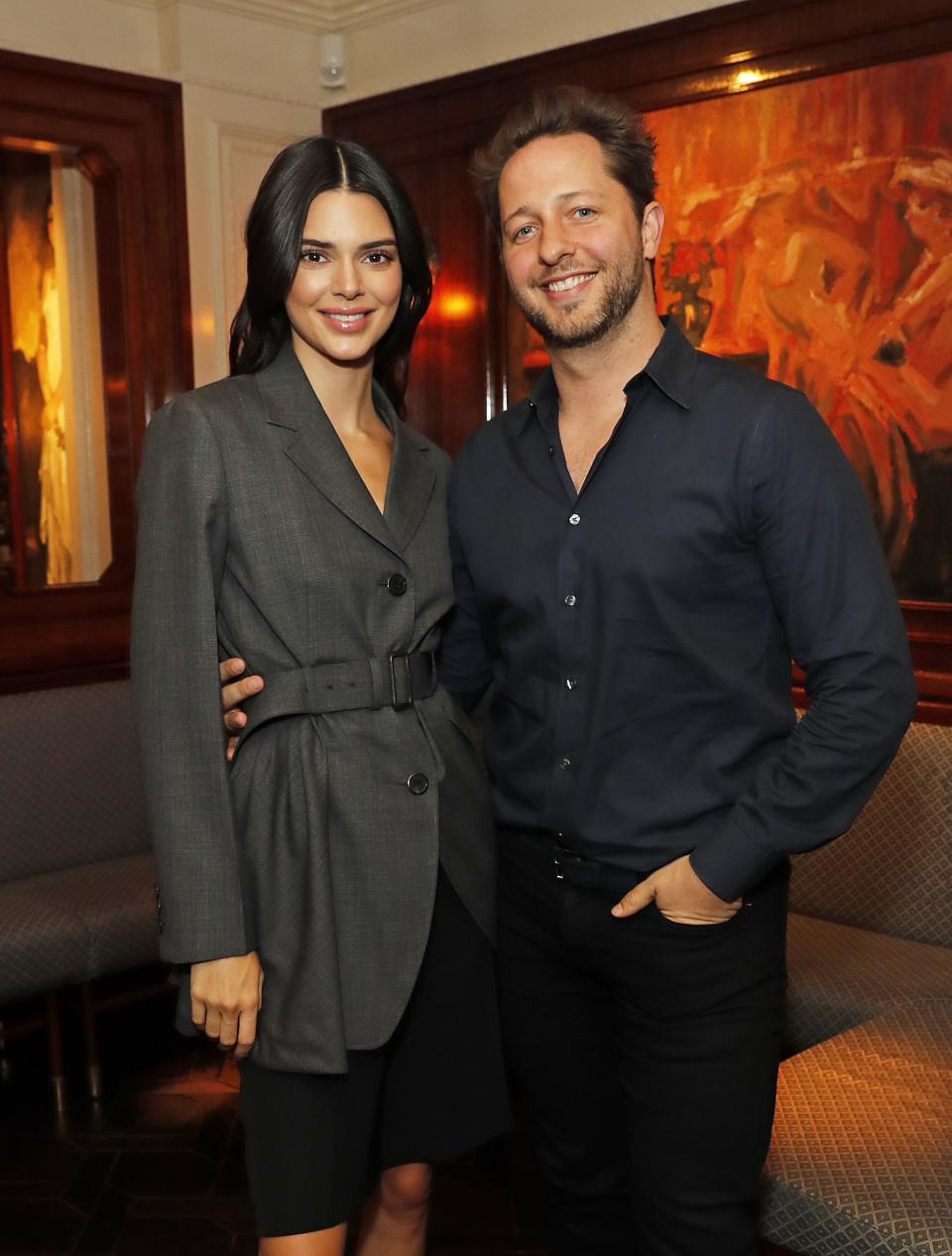 <h1 class="title">Kendall Jenner and Derek Blasberg</h1><cite class="credit">Photo: Dave Bennett</cite>