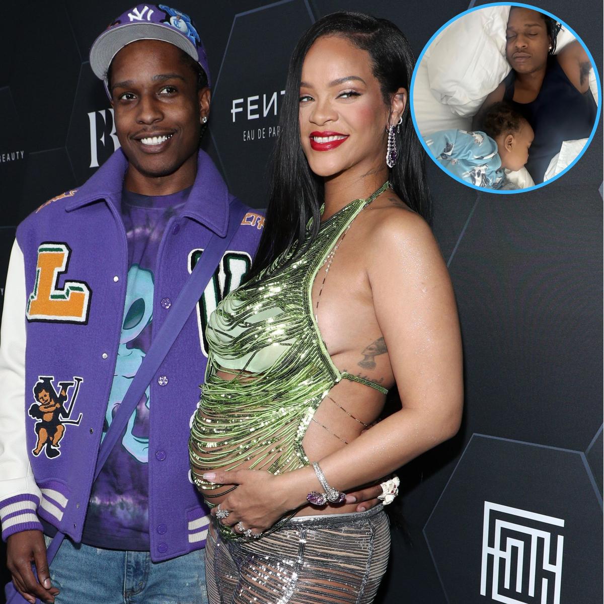 A$AP Rocky and Baby RZA Already Have Matching Father-Son Belts