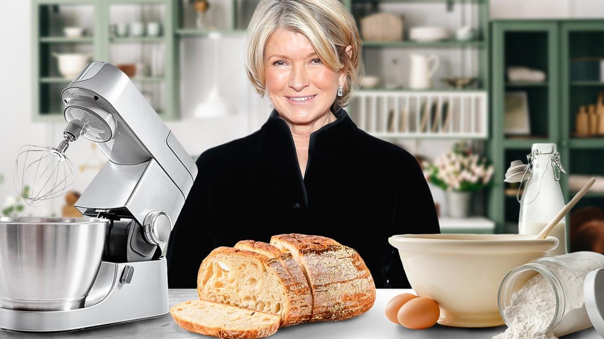 Why Martha Stewart Loves Zinc Countertops For Prepping Baked Goods