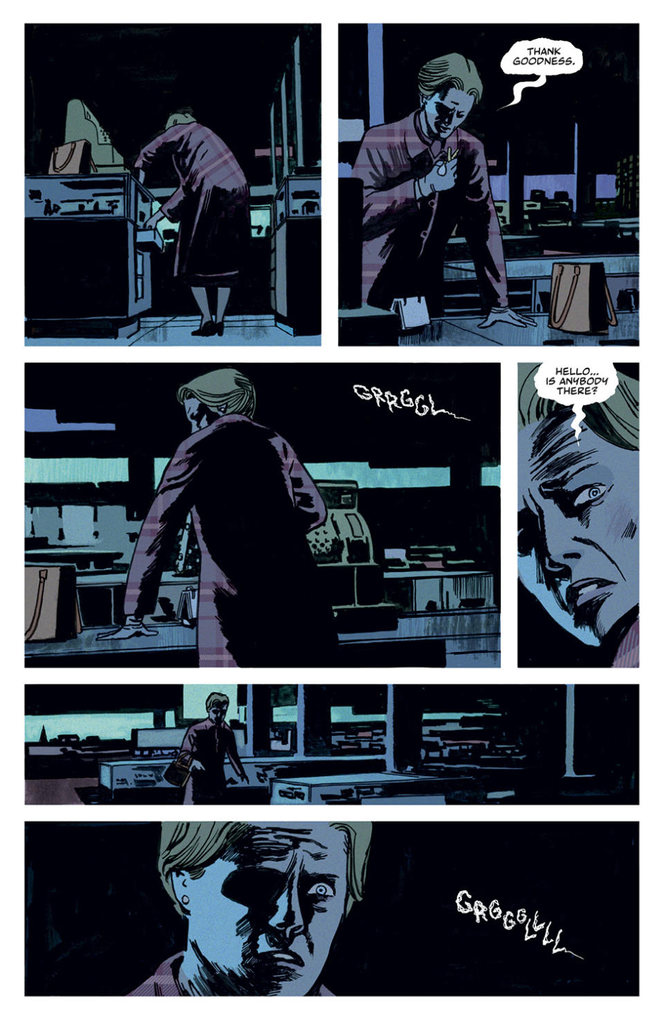 Pages from The Deviant #1.