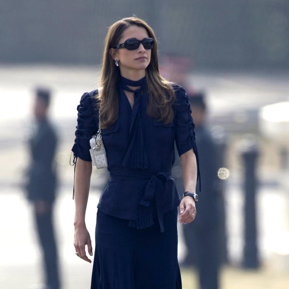 Queen Rania Owns This Top-Handle Louis Vuitton Bag