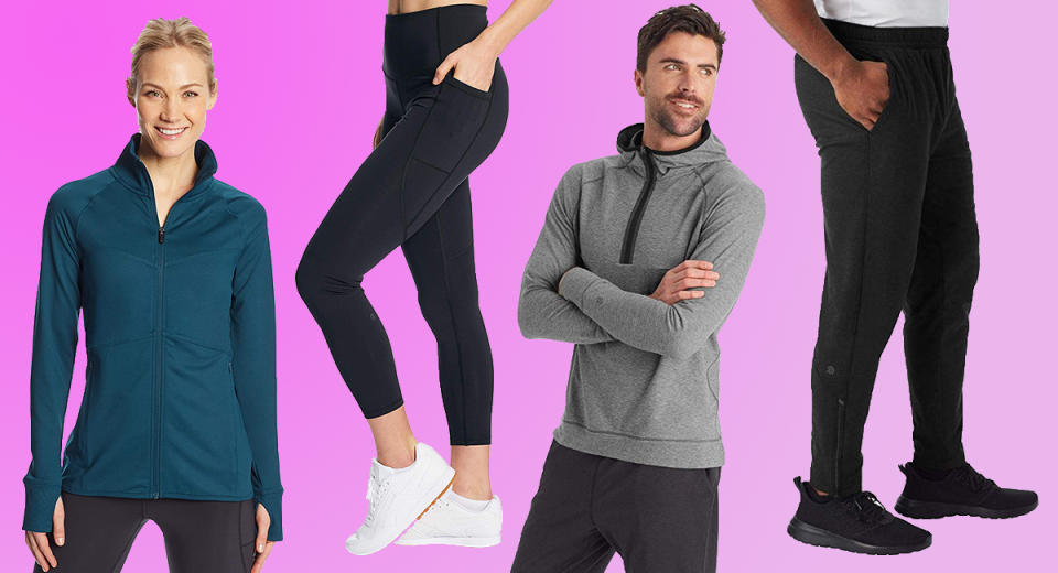 Sculpting leggings, moisture-wicking tops and other amazing activewear by C9 Champion is on sale at Amazon. (Photo: Amazon)