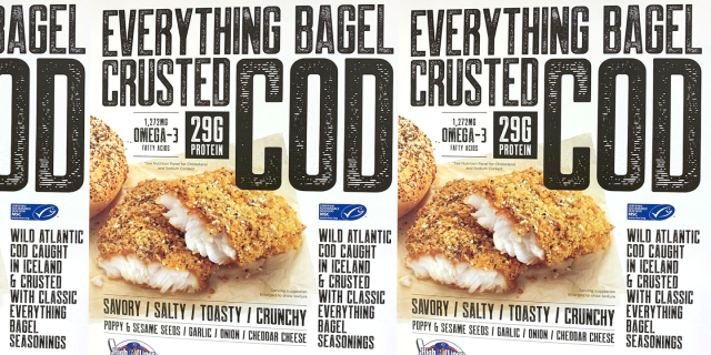 Everything Bagel Crusted Cod Fillets