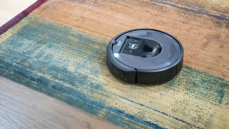 Alexa can start (and stop) the iRobot Roomba i7+ to help you clean your floors.