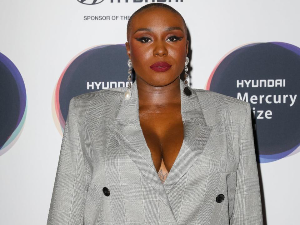 Laura Mvula at the Mercury Awards (Getty)