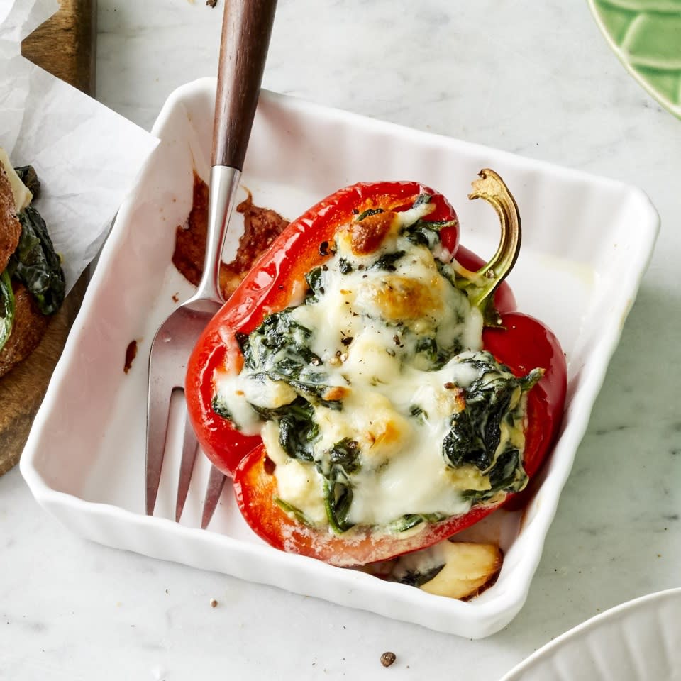 Spanakopita Stuffed Peppers