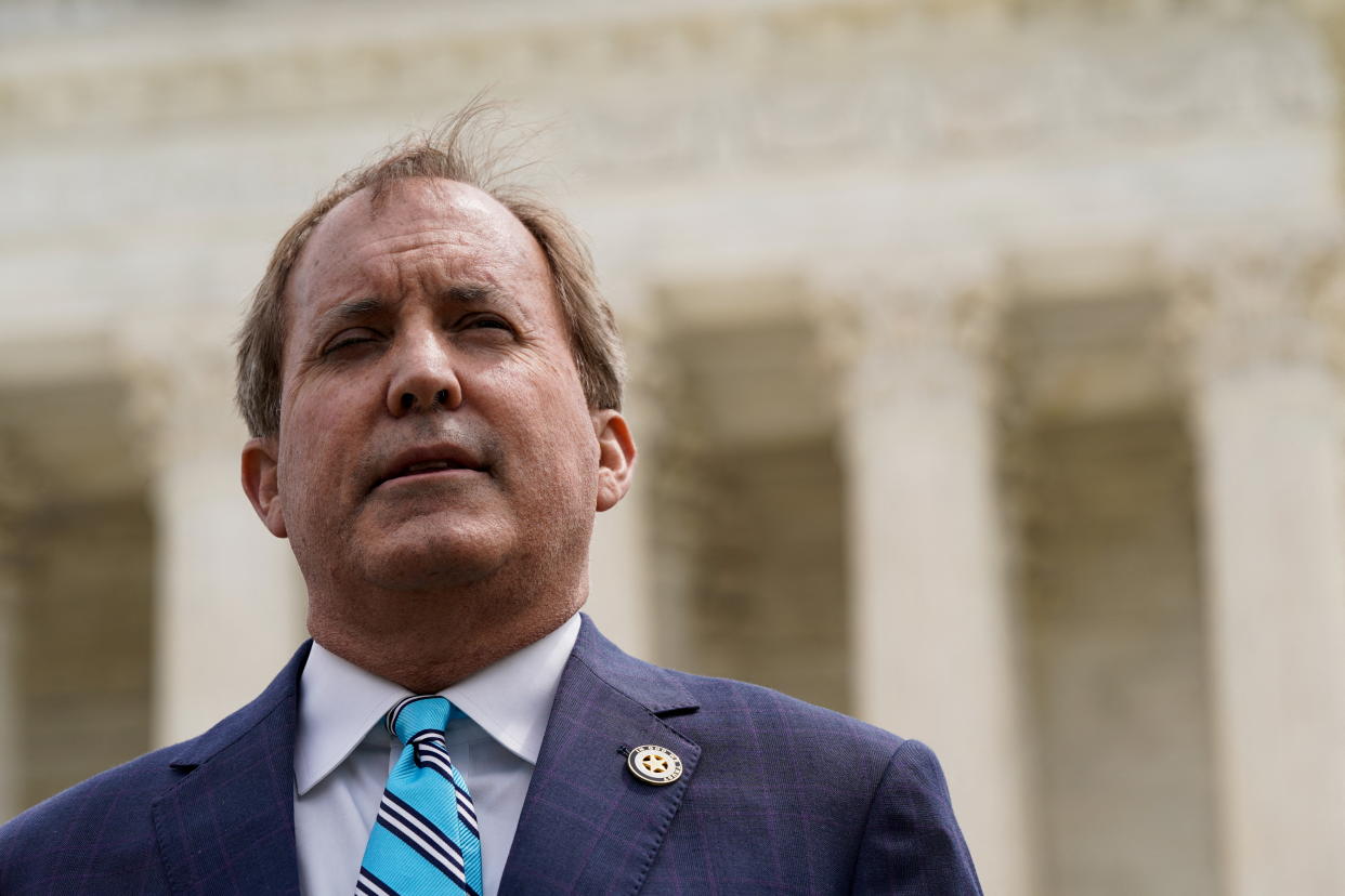 Former Texas AG Ken Paxton. (Elizabeth Frantz/Reuters)