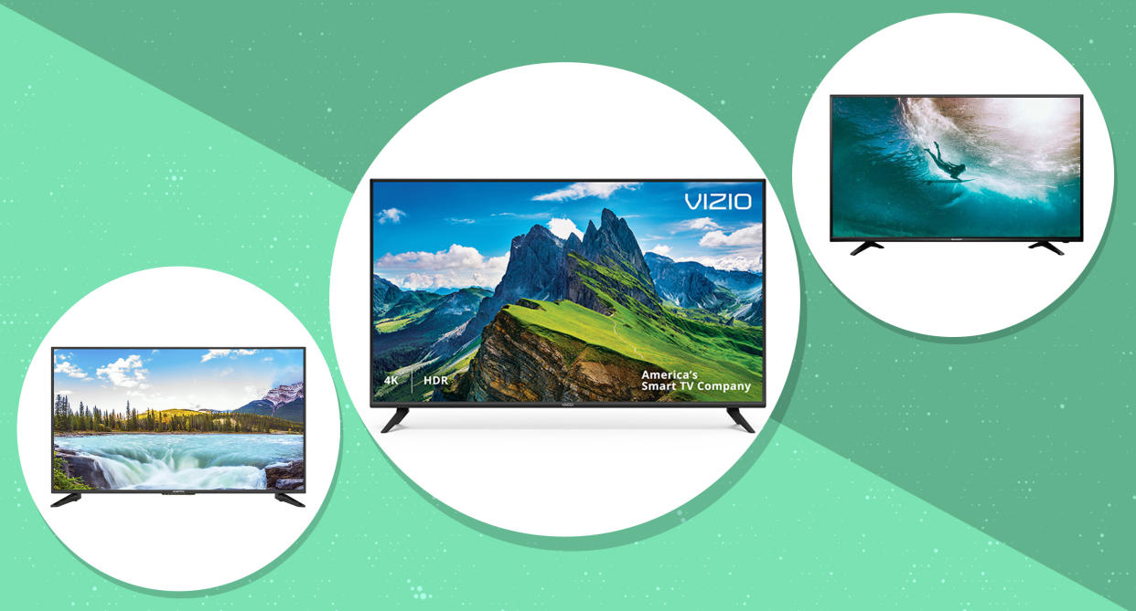 These are the top-selling TVs at Walmart right now. (Photo: Walmart)