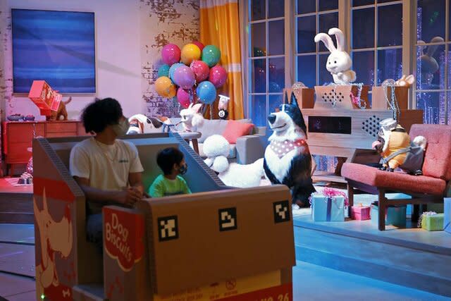 The Secret Life of Pets ride at Universal Studios Hollywood.