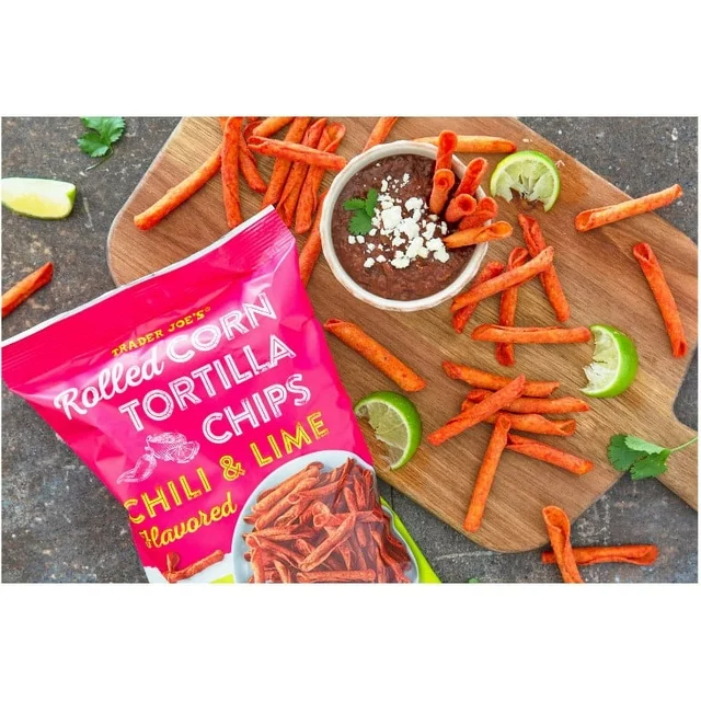 Trader Joe’s Chili & Lime Flavored Rolled Corn Tortilla Chips