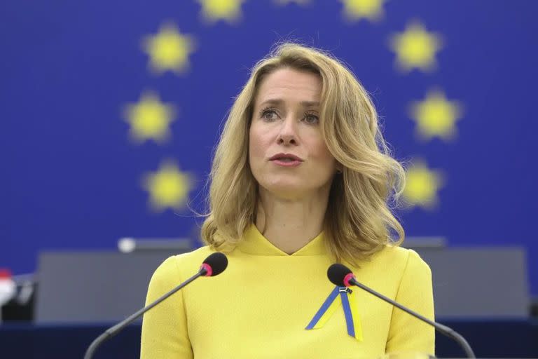 Kaja Kallas, primera ministra de Estonia