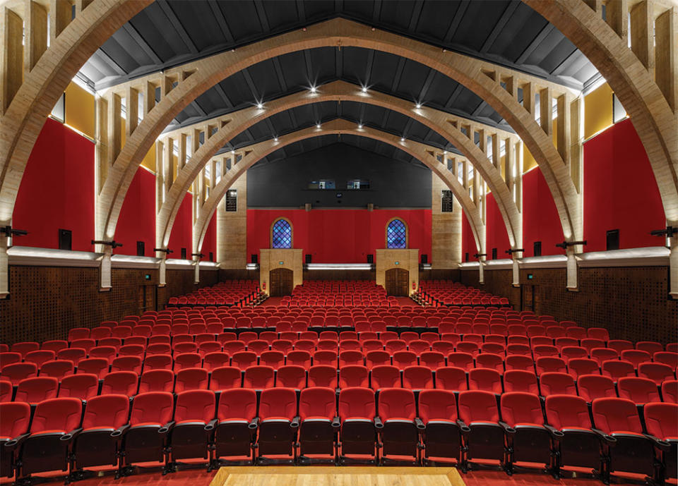 The theater following its $6 million, state-of-the-art renovation in 2018.